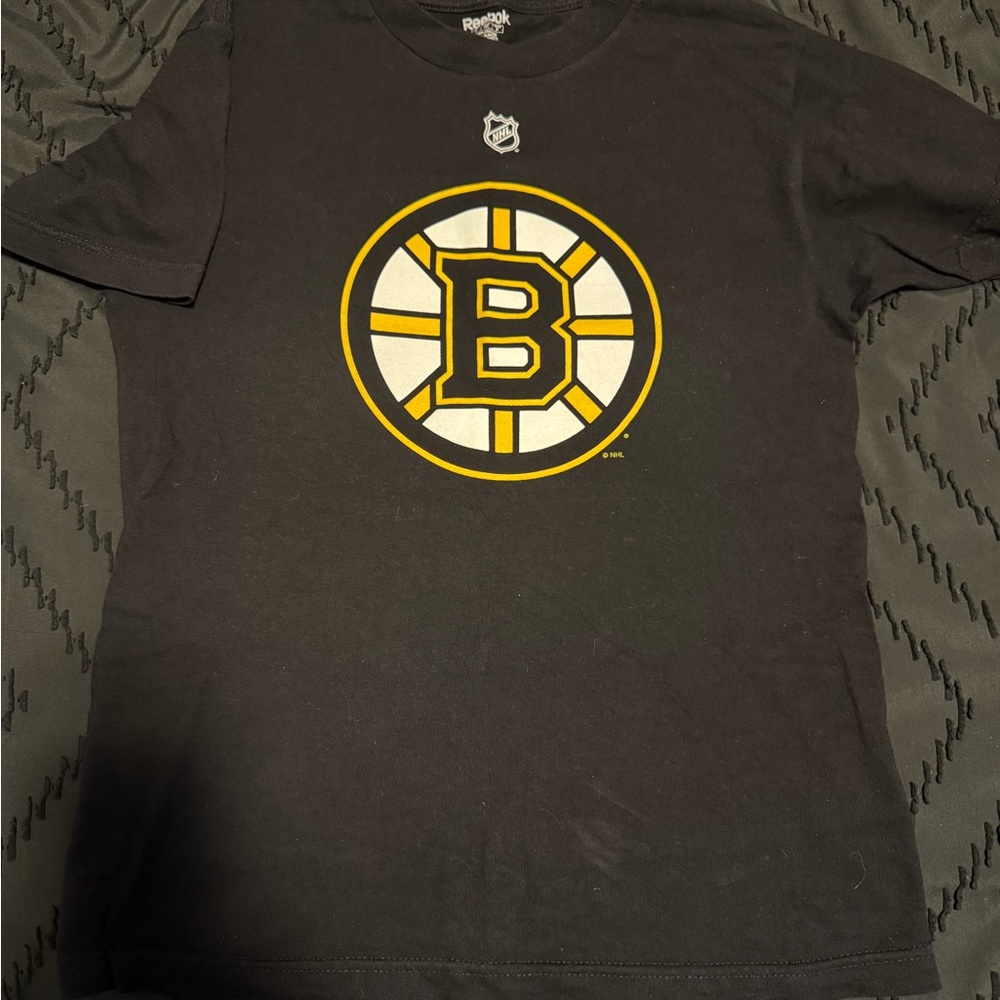 Reebok Black Boston Bruins T-Shirt